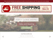 Tablet Screenshot of carenotes.com